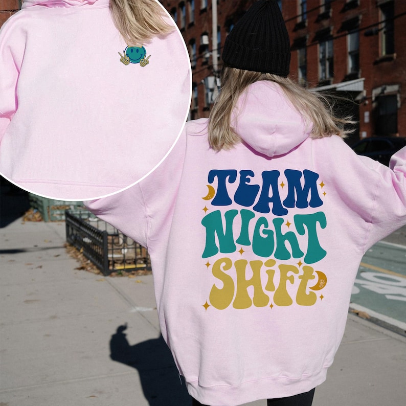 Night Shift Nurse Sweatshirt, Sleep All Day Nurse All Night Shirt, New Nurse T Shirt