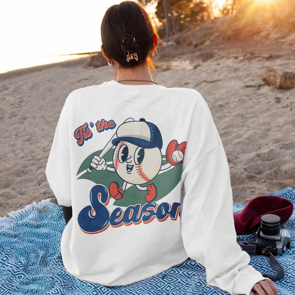 Tis The Season Sweatshirt, Baseball Shirt, Sports T Shirt, Baseball Mom Shirt, Game Day, Baseball Lover Shirt