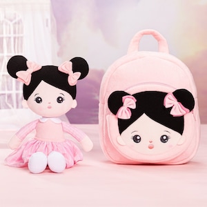 Black Doll Backpack Etsy