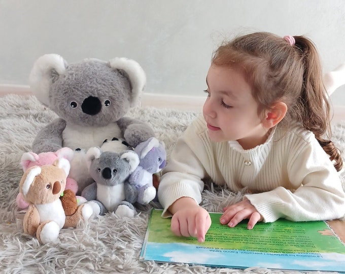 Baby's First Koala Family Plush Playset Stuffed Animals Gift Set
