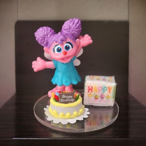 Abby Cake Topper: Sesame Street Birthday Party Decoration