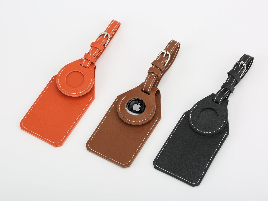 Leather Luggage Tags Favor 3 Pcs Set Personalized Travel Tags Etsy