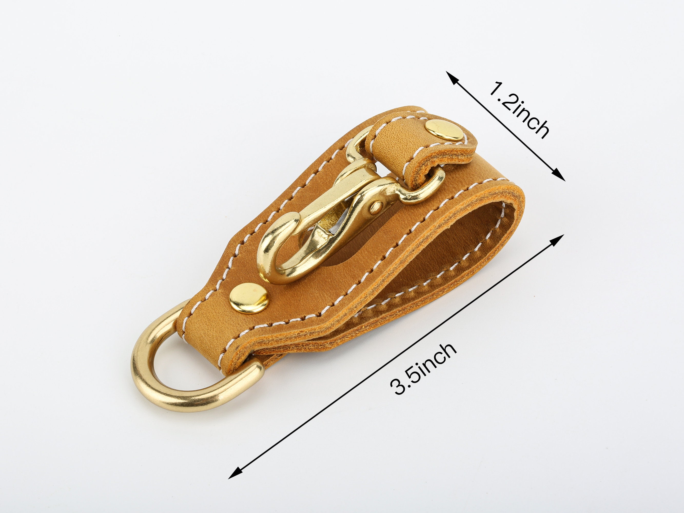 Rustic Durable Belt Leather Key Ring Clip Belt Hook Belt Key Etsy