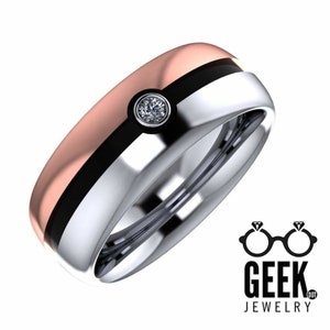 Two Tone Poke Band  -GENTS