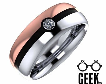 Two Tone Poke Band  -GENTS