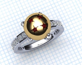 Dragon and Her Ball Ring- Ladies