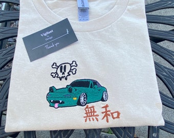 Miata| embroidered car shirt|  custom color options | gift idea