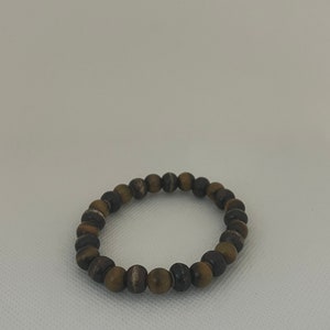 Brown Marble Handmade Bracelet