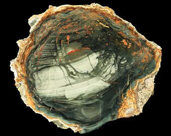 Blue Mountain Picture Jasper Polished Specimen