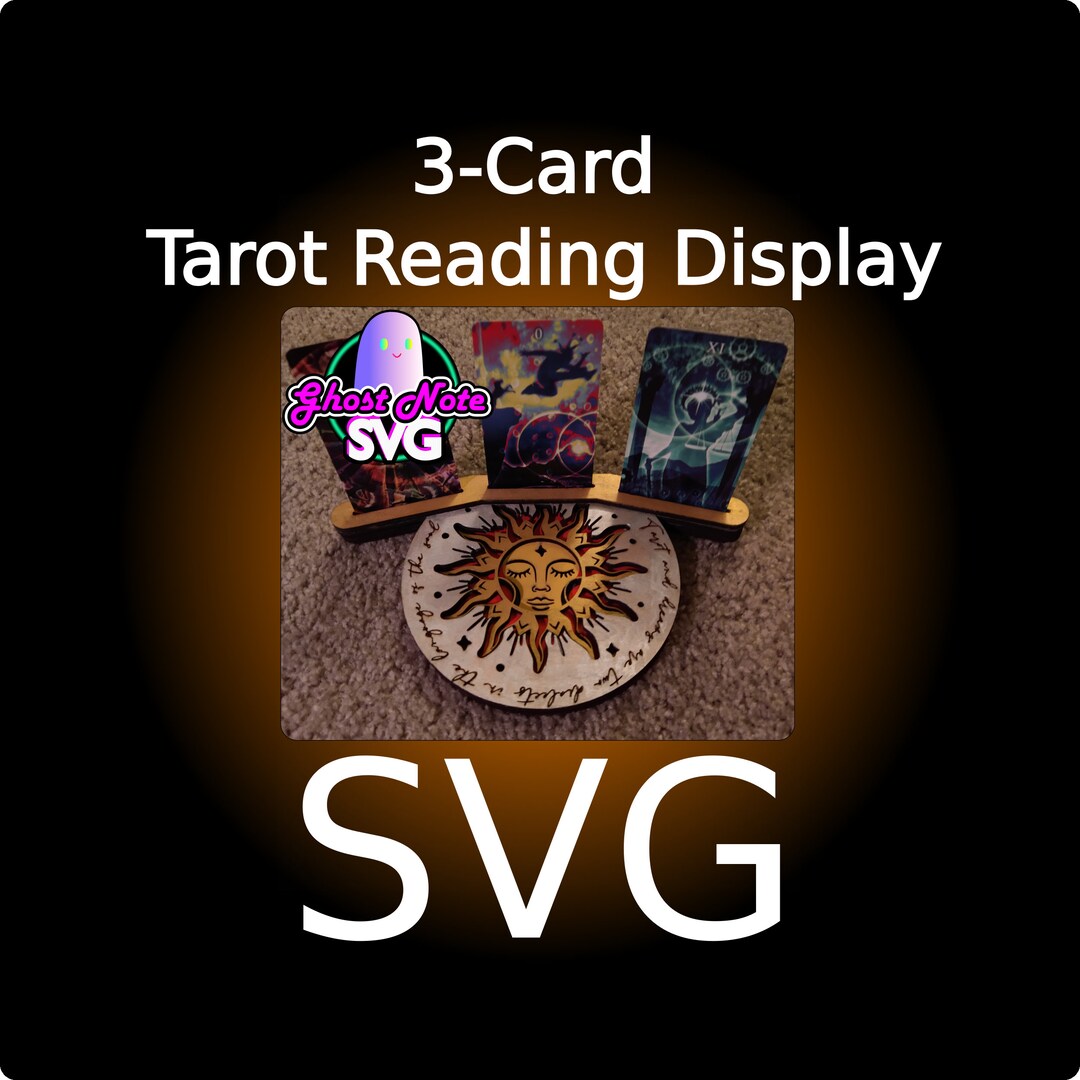 tarot-reading-card-sun-display-3-card-stand-cut-file-for-5mm-etsy