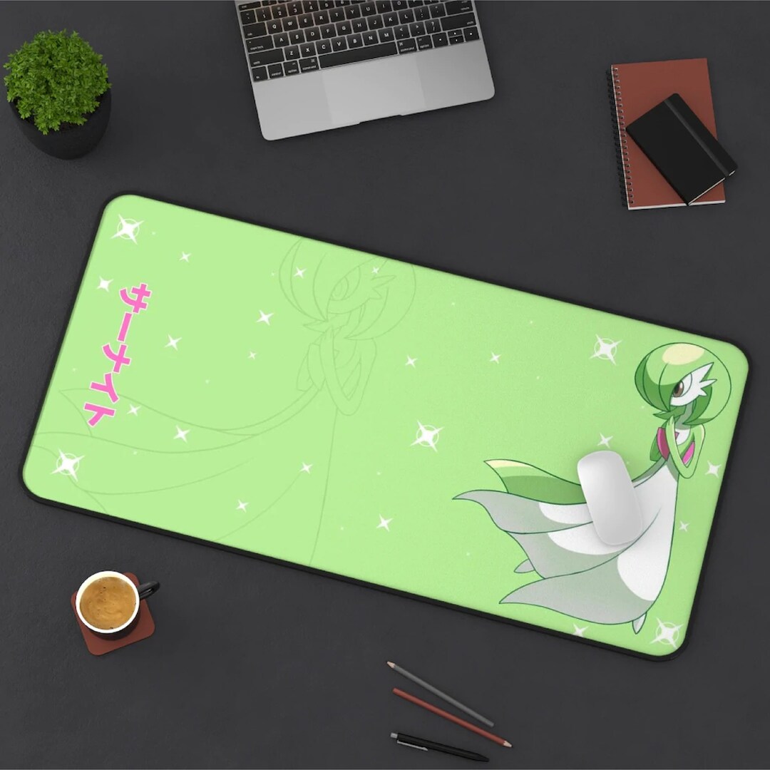 Gardevoir Gaming Desk Mat, Long Desk Mats, Mousepad, Christmas Birthday