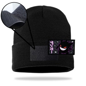 Gengar Beanie! Perfect for a Gift, Present, Holiday, Birthday! Japanese Anime