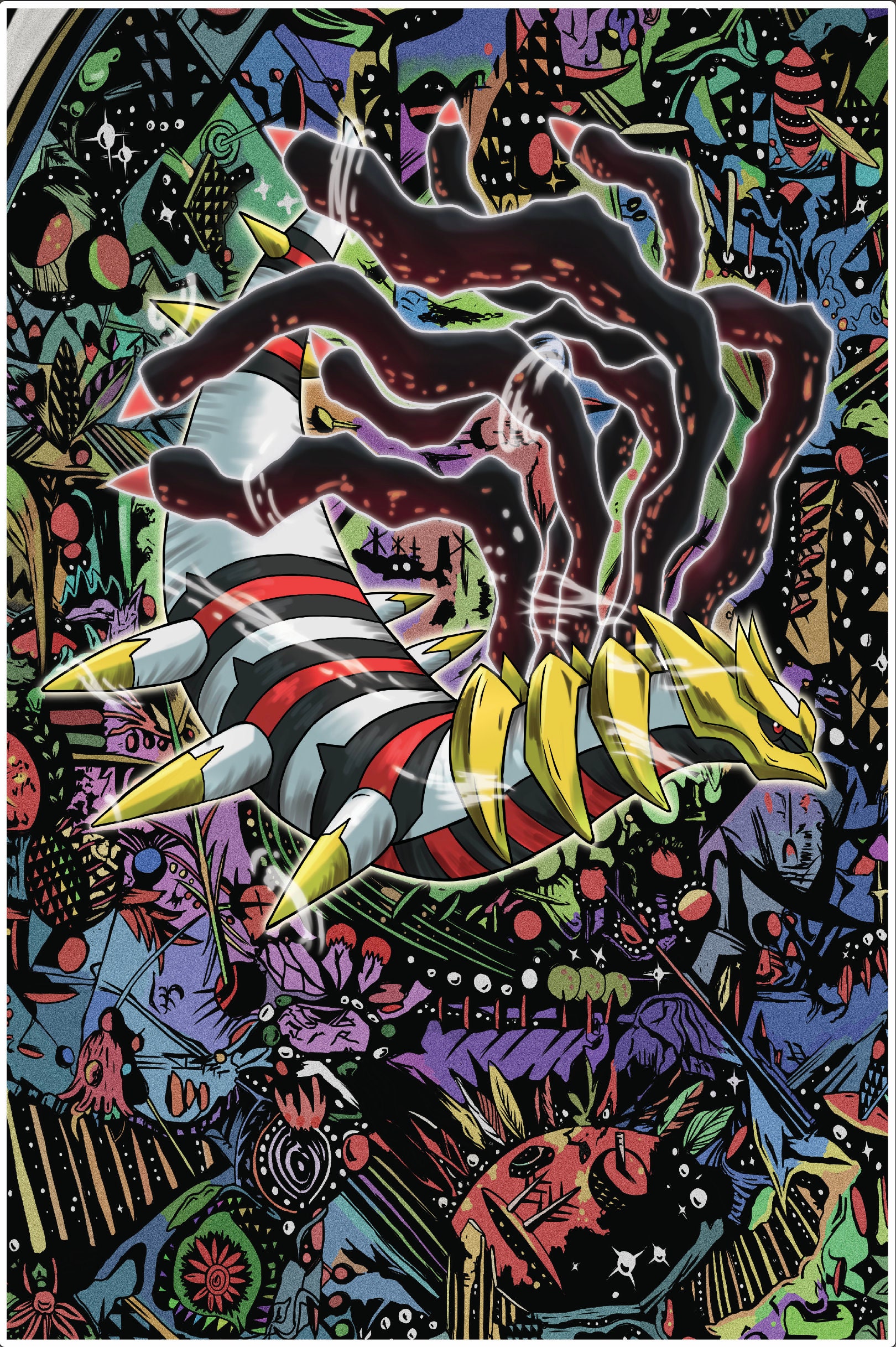 Giratina Palkia Dialga Poster Perfect for a Gift Present -  Portugal