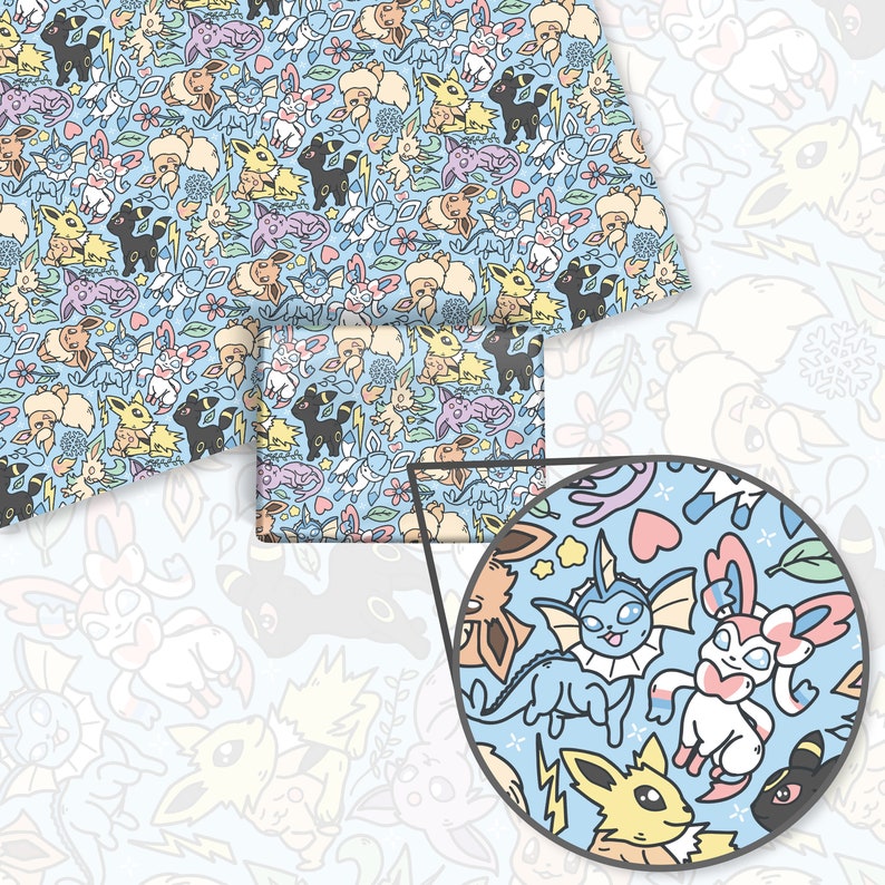 Eeveelution Gift Wrap Gengar Wrapping Paper Perfect for a Etsy