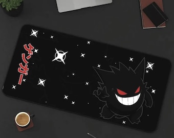 Gengar Desk Mat! Perfect for a Gift, Present, Holiday, Birthday! Japanese Anime