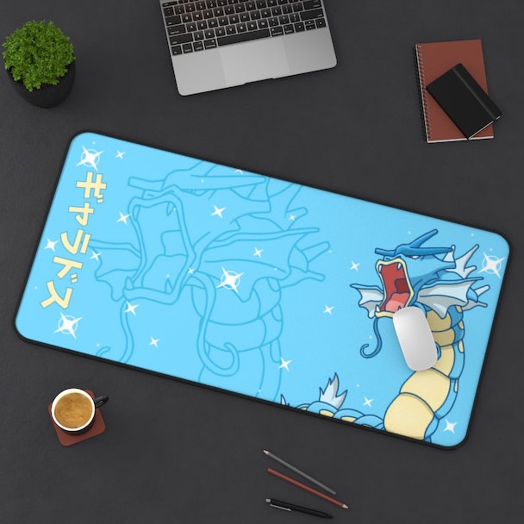 Gyarados Gaming Desk Mat, Long Desk Mats, Mousepad, Christmas Birthday