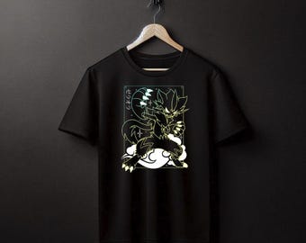 Zeraora Black Tee Perfect for a Present, Gift, Holiday, Birthday!