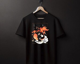 Charizard Black Tee Perfect for a Present, Gift, Holiday, Birthday!