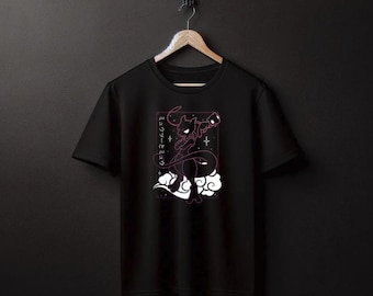 Mewtwo Mew Black Tee Perfect for a Present, Gift, Holiday, Birthday!
