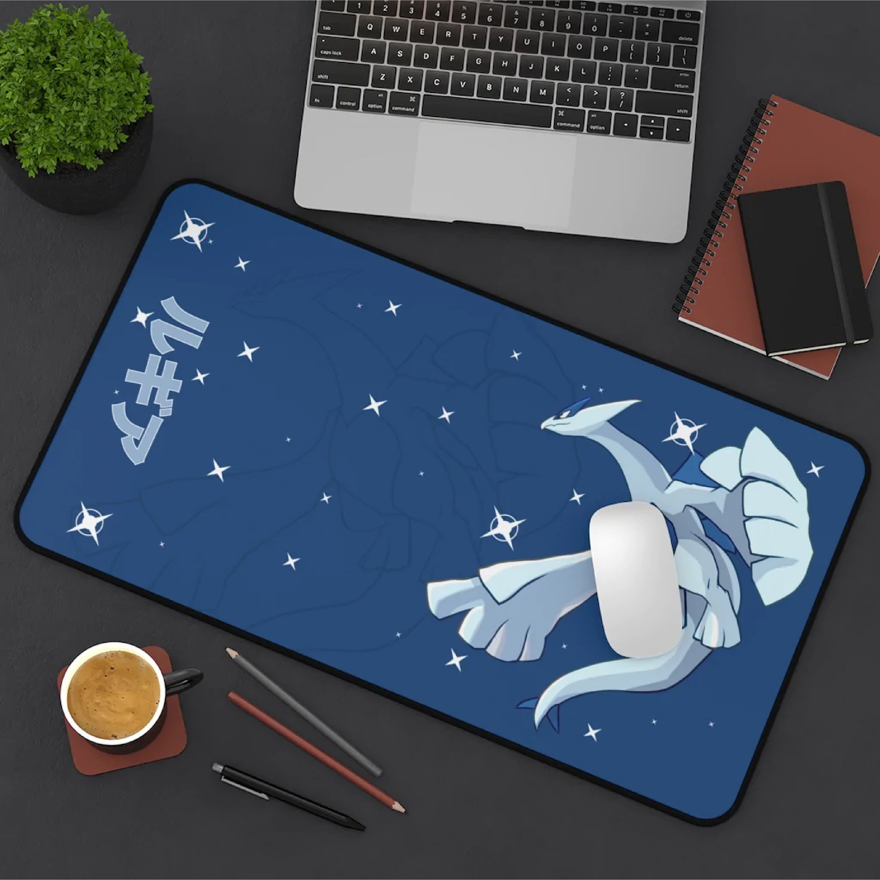 Lugia Gaming Desk Mat Long Desk Mats Mousepad Christmas Etsy Canada