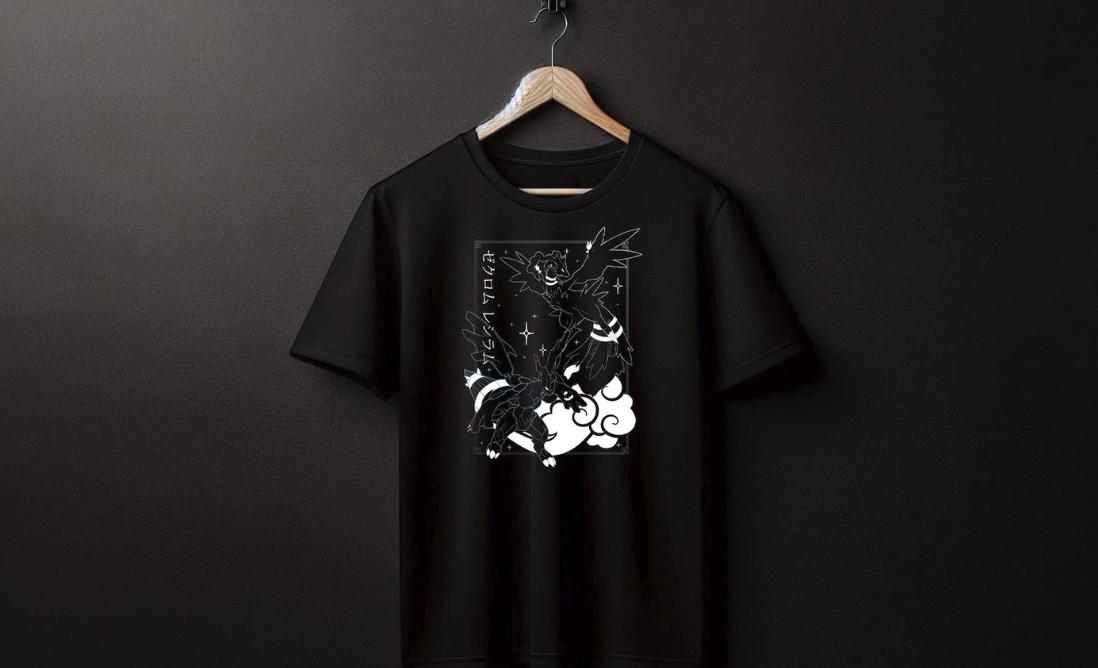 Reshiram Zekrom Black Tee Perfect for a Present, Gift, Holiday