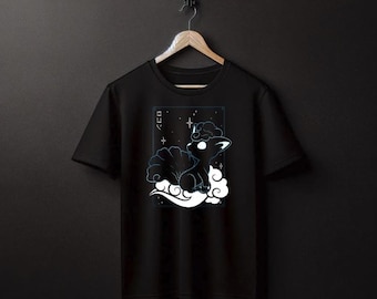 Vulpix Black Tee Perfect for a Present, Gift, Holiday, Birthday!