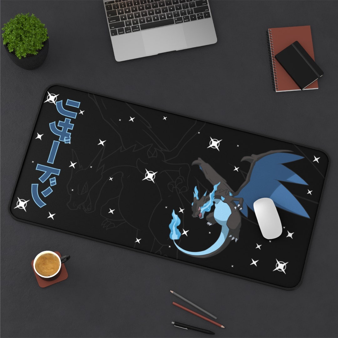 Charizard Gaming Desk Mat, Long Desk Mats, Mousepad, Christmas Birthday
