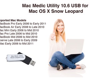 Fix Your Mac with Mac Medic Utility for Snow Leopard MMU-0601