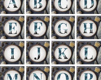Alphabet Cross Stitch Pattern Counted Turquoise Monograms Cross Stitch Chart Name Embroidery Sampler Personalized Pattern Digital Downloads