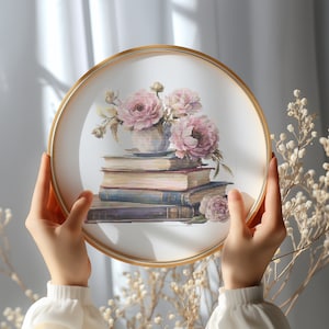 Kruissteekpatroon, kruissteeksteekproef aquarelboek, borduurpatroon roze bloemen, getelde kruissteektabel, Moederdagcadeau