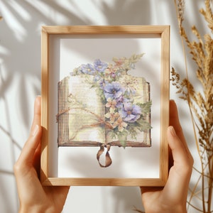 Christian Cross Stitch Pattern, Bible Cross Stitch Sampler, Religious Embroidery Pattern, Counted, Cross Stitch Chart, Grandma Gifts