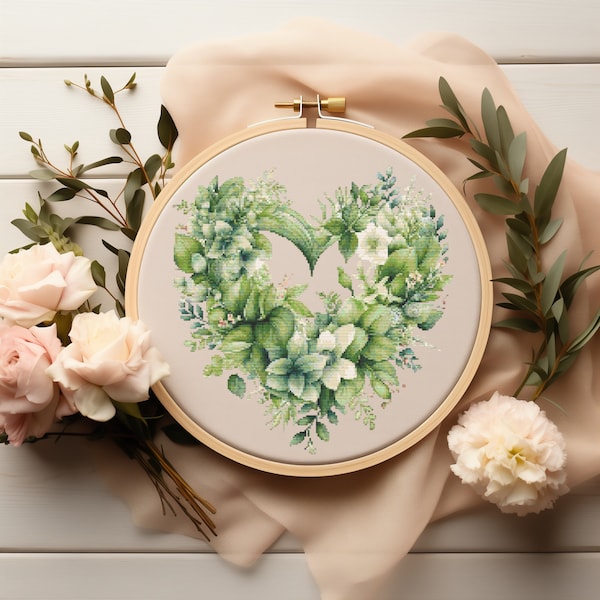 Valentine Cross Stitch Pattern - Etsy