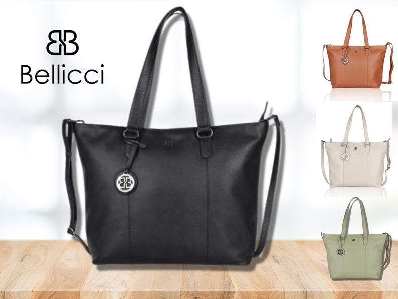 Shoulder bag Bellici Leather Shopper Bag image 2