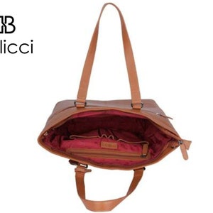 Shoulder bag Bellici Leather Shopper Bag image 10