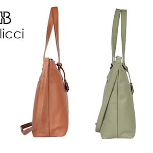 Shoulder bag Bellici Leather Shopper Bag image 7