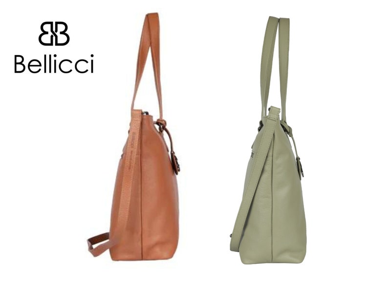 Shoulder bag Bellici Leather Shopper Bag image 7