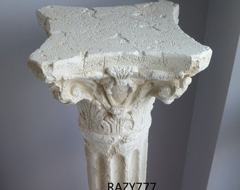 Colonne grecque style antique Romaine décoavine Pilier 100cm désherbage déco base florale