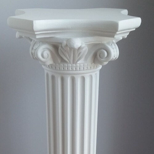 Roman Greek Style Antique Greek Ancient Column Pillar Stand Etsy