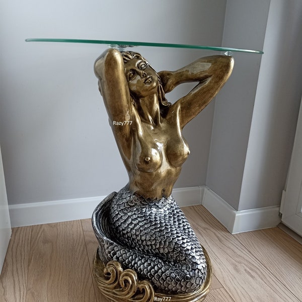 Beautiful Siren coffee table base 56cm modern art deco