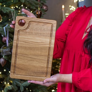 Small Cutting Board With Juice Groove, Rectangular Serving Board, Cheese Board, Meat Board