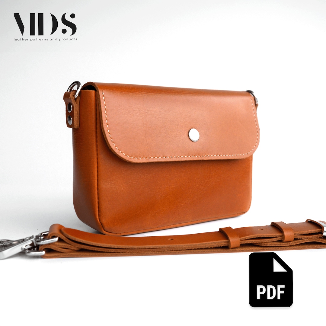 Saddle Bag DIY PDF Pattern PDF Pattern for Leather Crossbody - Etsy Canada