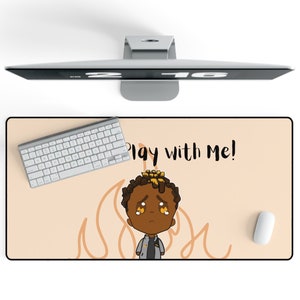 Minimal Large Gaming Desk Mat for Gamer Gift for him Gift for her Desk Setup Gaming Setup Anime Desk Mat Cute Gaming Desk Mat Funny Desk Mat