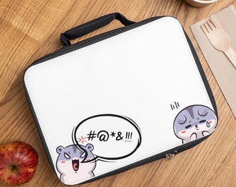 Kid Lunch Bag Cute Lunch Bag for Children Back to School Lunch Bag School Bag Funny Lunch Bag Kawaii Lunch Bag Gift for Kid Gift for Child