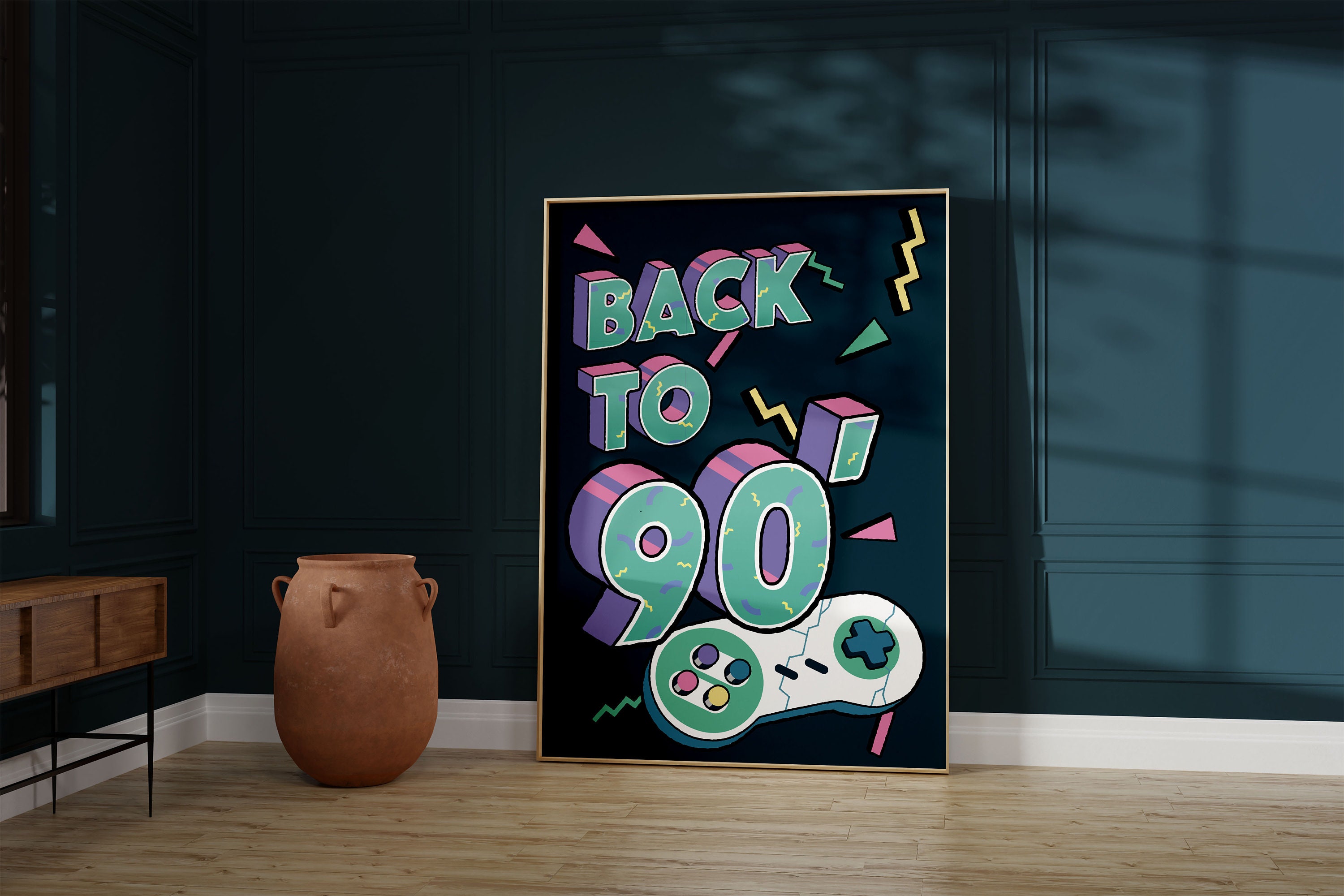 Poster Back To 90'