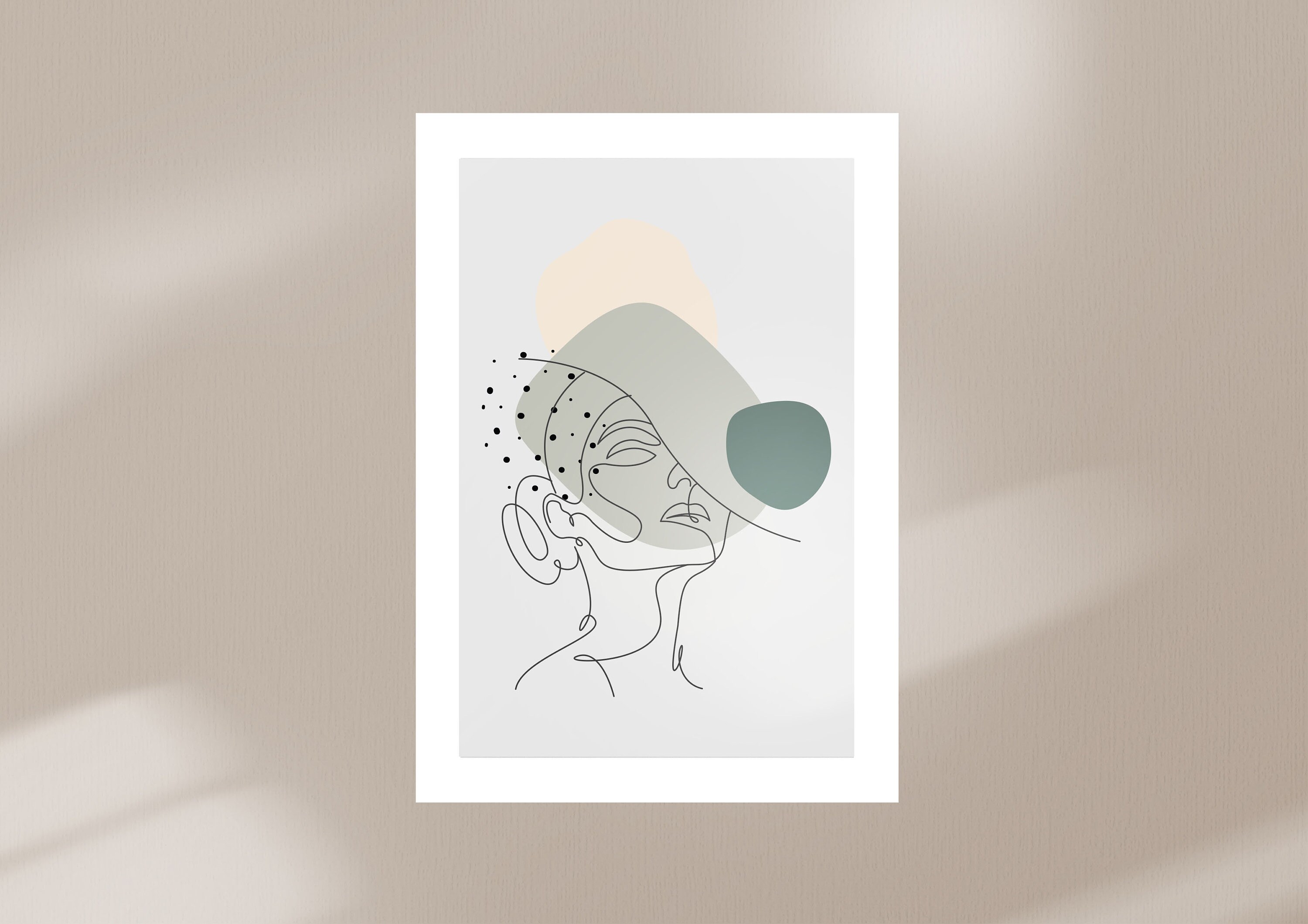 Affiche/Poster - Femme Abstrait