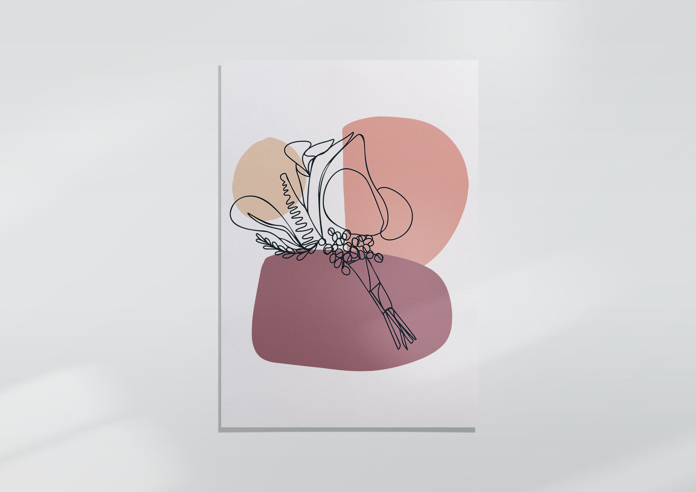 Affiche/Poster - Flower & Shape 4