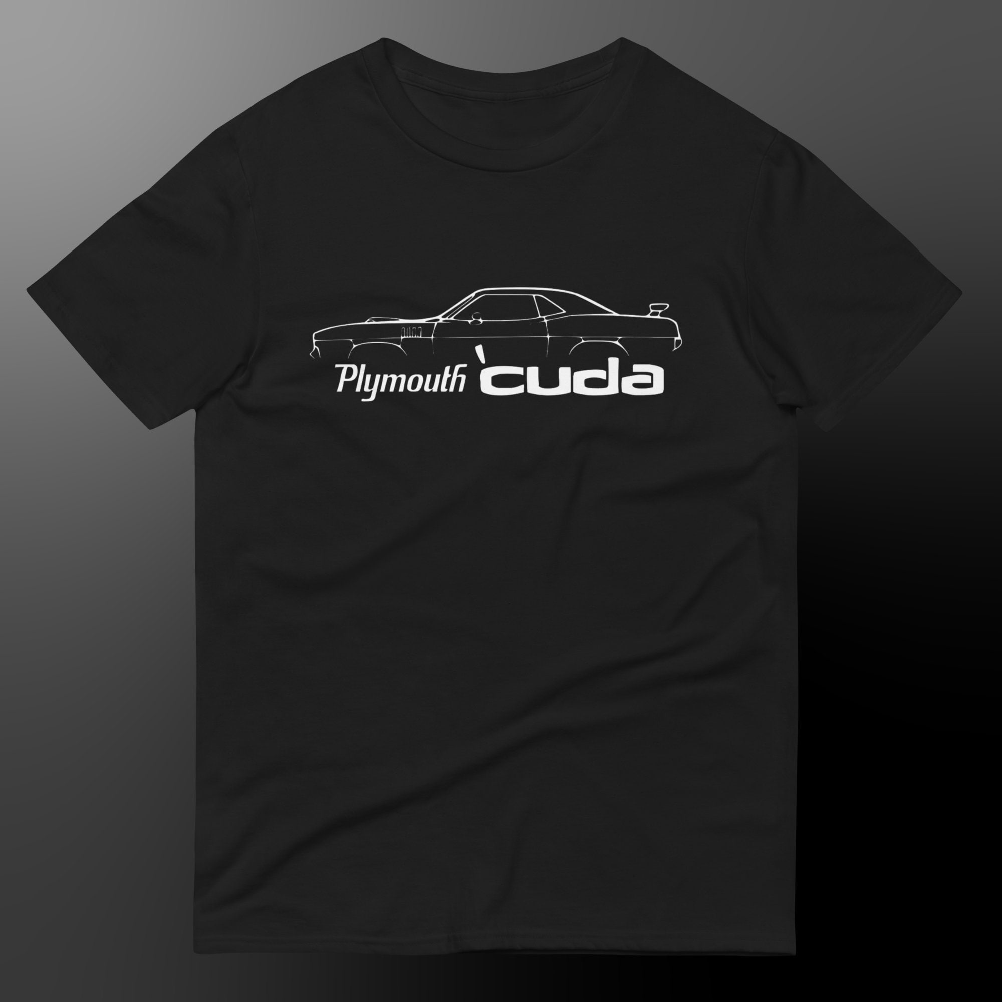 Car Enthusiast Tshirt Plymouth Cuda Etsy