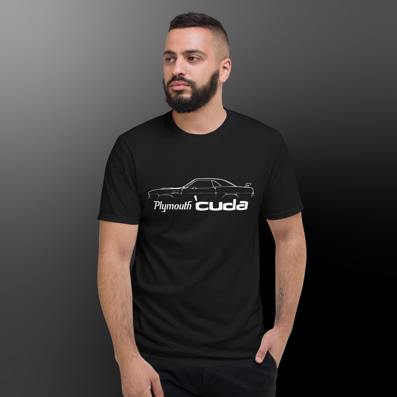 Car Enthusiast Tshirt Plymouth Cuda Etsy