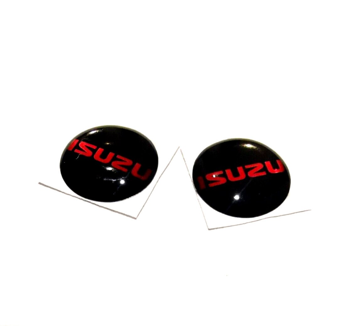 2x Isuzu Emblems Stickers for Car Remote Key Fob 14mm Crystal - Etsy