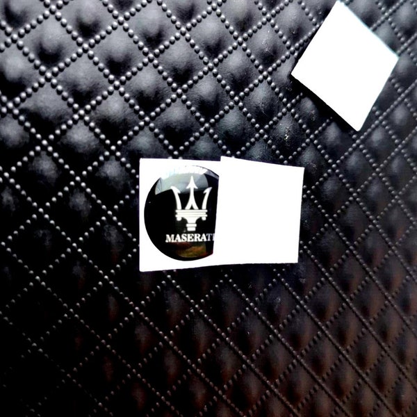 1x Crystal Maserati Emblem Sticker for Car Key Fob 14mm